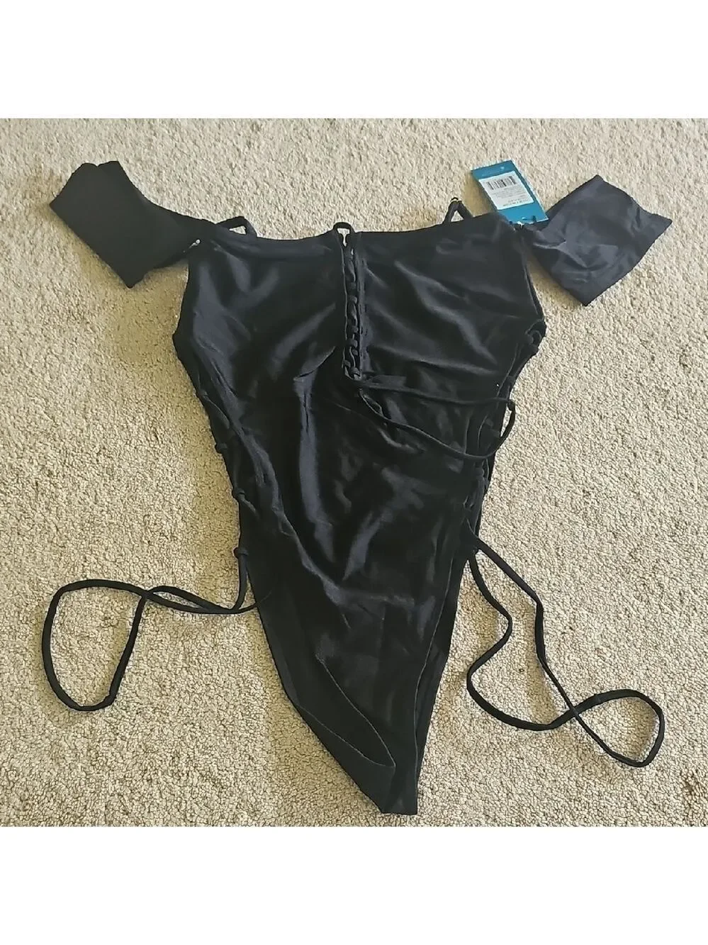 Black Women's One Piece Swimsuit